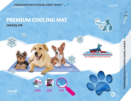 CoolPets Premium Cooling Mat XL (120x75cm)