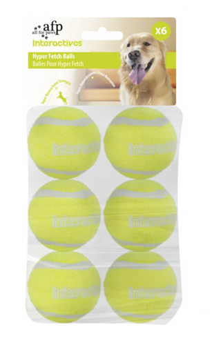 AFP Interactive Hyper Fetch Super Bounce Tennis Balls
