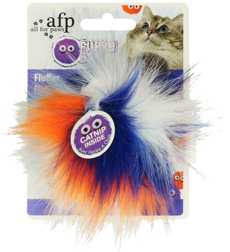 AFP Furry Fluffy Ball Orange