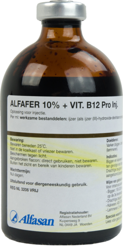Alfafer 10% + Vit. B12 Pro Inj. REG NL VRIJ