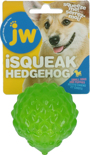 JW Hedgehog Squeaky Ball Small