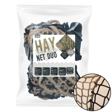 Hay net Slowfeeder 10 kg (5 mm thick, mesh size 60/45 mm)