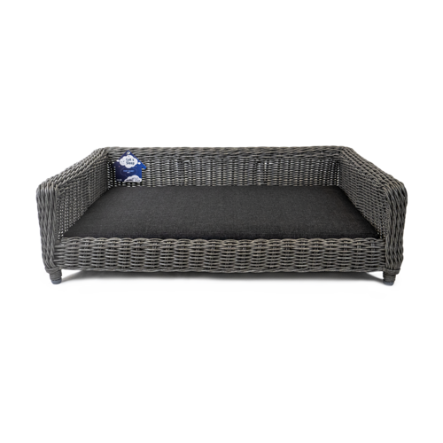 Let's Sleep Cozy Basket Rieten Hondenmand XL Antraciet