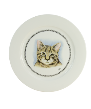 Boerenwinkel Ontbijtbord 21cm Kat