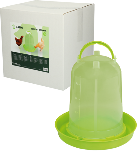Pluimvee drinktoren 5 l green lemon