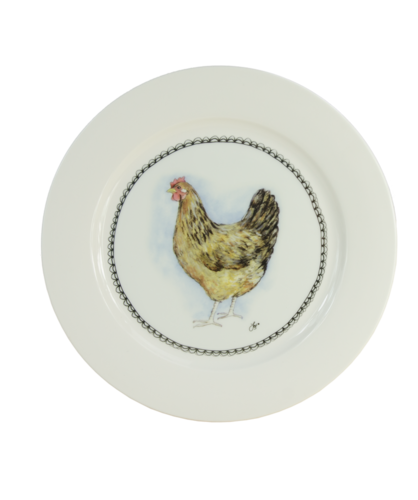 Boerenwinkel Ontbijtbord 21cm Hen