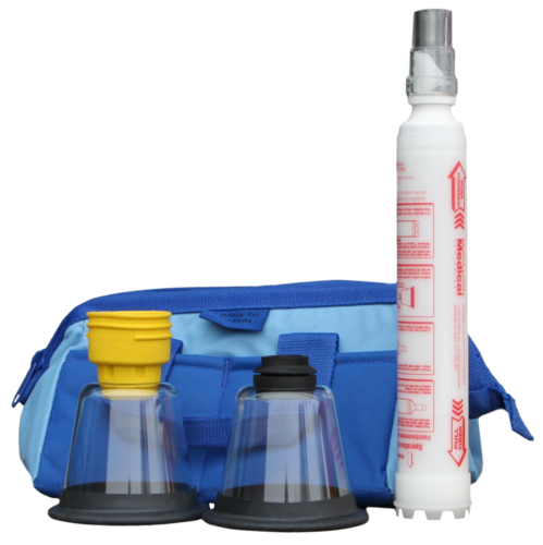 Lamb rescuer respiration pump