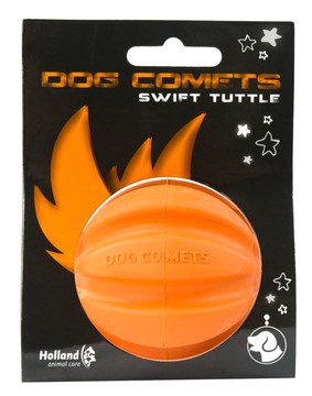 Dog Comets Ball Meteorite Oranje met touw