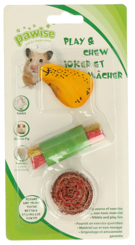 Pawise Wood'n Loofah Pretty Toys no.4