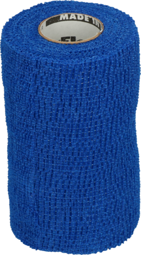 Bandage Equine Powerflex blauw 10cm
