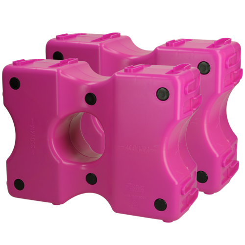 Hindernisblok Cavalettiblocks roze