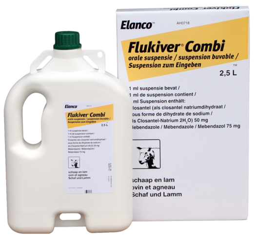 Flukiver Combi 50 mg/ml + 75 mg/ml REG NL URA