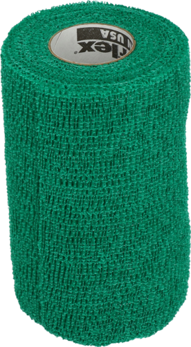 Bandage Equine Powerflex groen 10cm