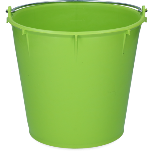 Emmer 7 l met beugel limoen