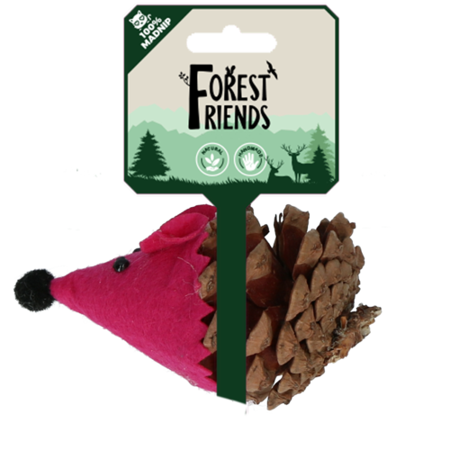 Forest Friends Mouse Pink