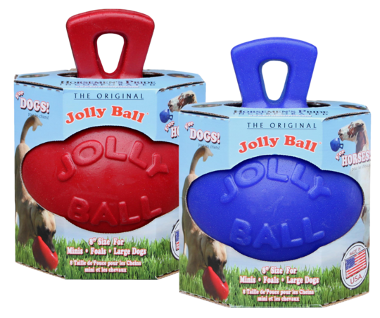 Jolly Ball 20cm rood Paard en Hond
