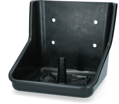 Lickblock holder plastic Robu 10 kg likblock black