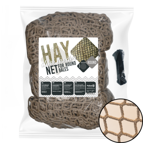 Hay Slowfeeder net speciaal voor ronde baal