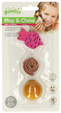 Pawise Wood'n Loofah Pretty Toys no.2