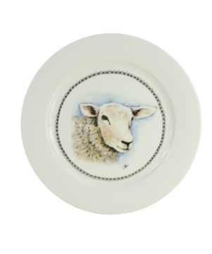 Boerenwinkel Ontbijtbord 21cm Schaap