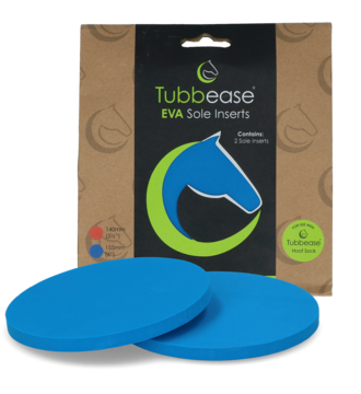 Hoefschoen zool los 155 mm L blauw