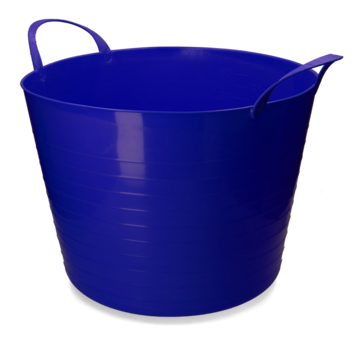 Emmer V-Trug Flexi blauw 65 l