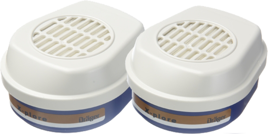 Dräger Filter Bajonet A2-P3 à 2 st.