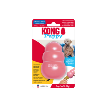 KONG Puppy M 8,6 cm Blauw of Roze