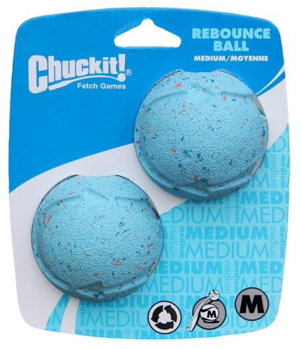 Chuckit Rebounce Fetch Ball M, 2 Pack