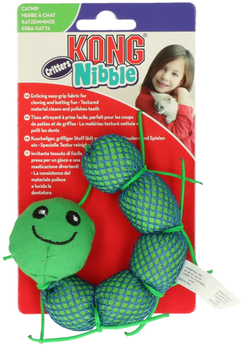 KONG Nibble Critters Catnipillar Boerenwinkel