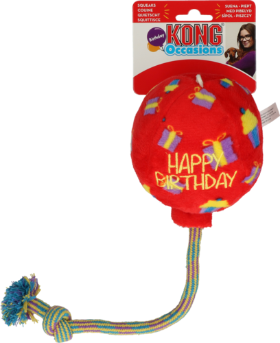 KONG Occasions Birthday Balloon Red M