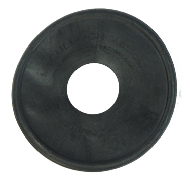 Lam redder Small zwart rubber Diaphragm  25mm