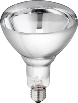 Lamp 150w wit Hard Glas Philips