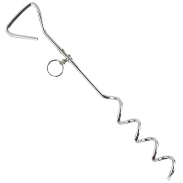 Pawise Spiral Aanlegpin (8 mm x 40 cm)