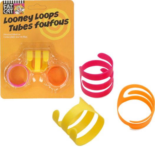 FatCat Looney Loops Tubes Foufous (multicolor) 3st
