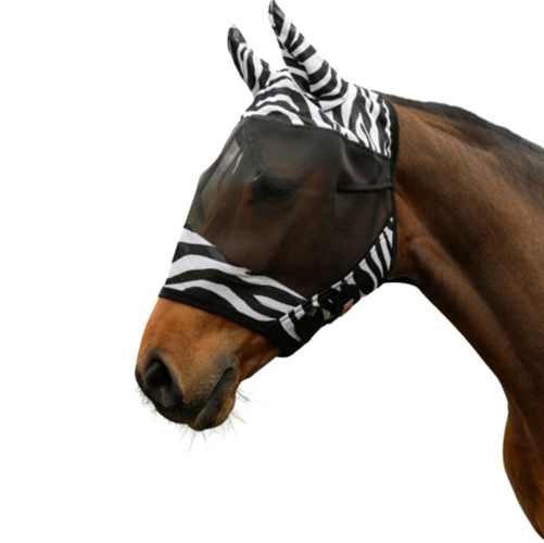 Vliegenmasker Zebra Pony