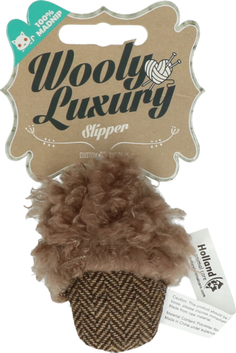 Wooly Luxury Slipper Bruin